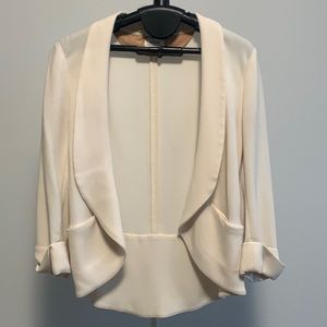 Wilfred cream blazer - worn twice